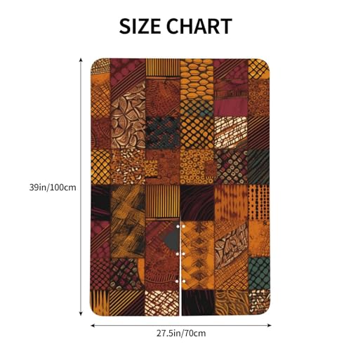 Housse de siège auto bébé en patchwork africain multi-usage pour poussette