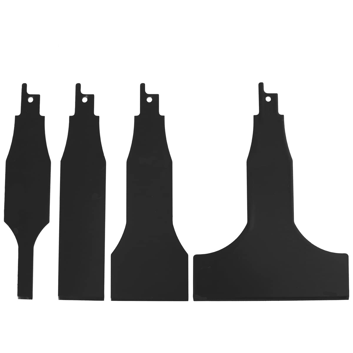 Professional Reciprocating Saw Scraper Blade Blades Reciprotools as Attachment Accessories as and Adapter for Reciprocating Saw 10/30/50/100mm Tile Cleaning Tool for Tile Floor (4 PCS)