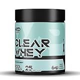 Clear Whey Isolate Protein Powder – Refreshing Protein Shake | Low Lactose, Easy Digesting & High in Protein | Ideal for Workout Recovery – 500g, 25 Servings (500 Grams, Black Cherry)