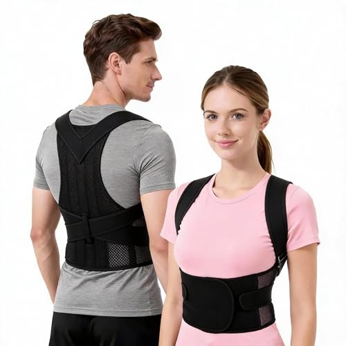 Back Brace Support Posture Corrector for Women & Men – Full Back ...