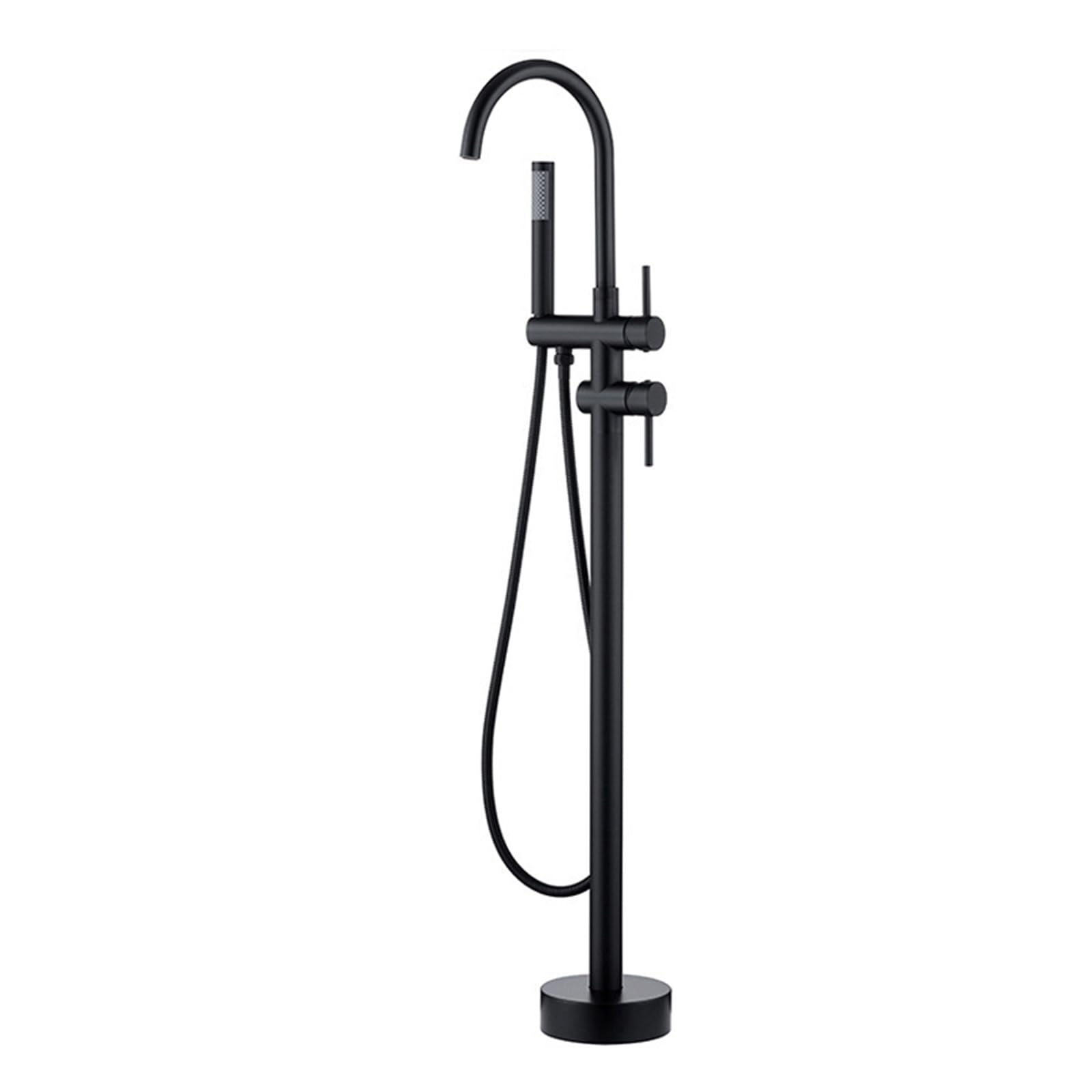 NZPOST Bath Shower Mixer Tap Antique standing Brass Bath Taps 360 Rotating Tap Single Lever Shower Mixer S