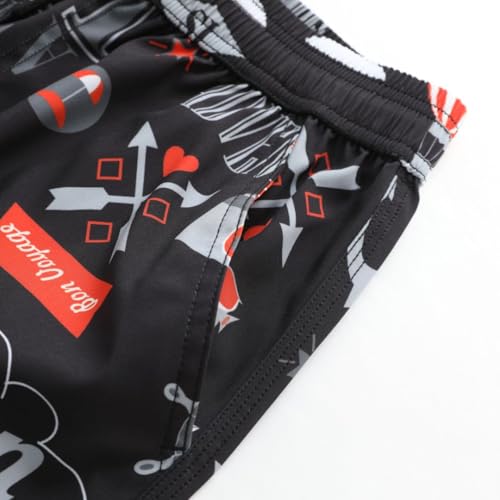Mens Quick Dry Swim Trunks Elastic Casual Summer Board Shorts Beach Swimwear4