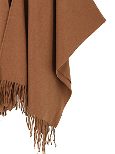 Image of Breezy Lane Women's Shawl Wraps Warm Poncho Ruana Wrap Cardigan