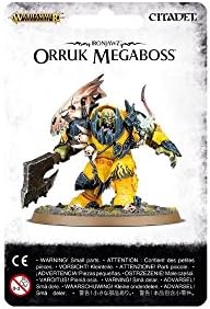 Games Workshop 99070209003 Ironjawz Orruk Megaboss Tabletop and Miniature Gaming, Black image 2