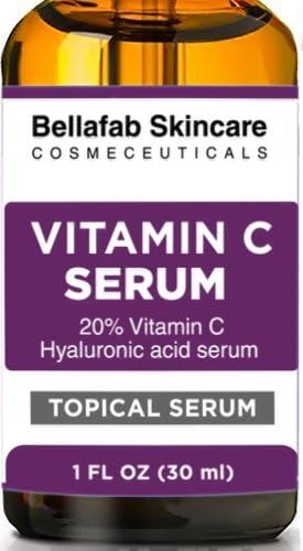 BEST VITAMIN C Brightening and Anti Aging Serum. Fade Dark Spots, Acne Scars, Reduce the Look of Fine Lines and Wrinkles. Organic and Cruelty Free. 1 oz.