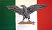 ITALIAN FASCIST FLAG, 3'x5' FASCISM