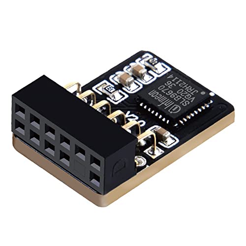 NewHail TPM2.0 Module TPM SPI 12Pin Module with infineon SLB 9670 for Gigabyte Motherboard by NewHail - Used condition - US$8.23
