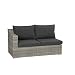 Produktbild Siena Garden 508497 Navaro 2er Sofa, Modul Armlehne links, Sigra, 149x81x77 cm