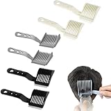 Friseurzubehör 6 Stück Friseurhilfe Stylingkamm Fading Friseurkamm Herrenfriseurkamm Übergang Friseurhilfe Friseurkamm Herrenfriseur Kämmen Haarkamm