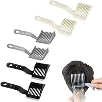 Friseurzubehör 6 Stück Friseurhilfe Stylingkamm Fading Friseurkamm Herrenfriseurkamm Übergang Friseurhilfe Friseurkamm Herrenfriseur Kämmen Haarkamm