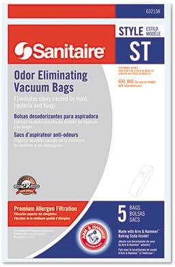 Style ST Disposable Vacuum Bags for SC600 & SC800 Series, 50/Case