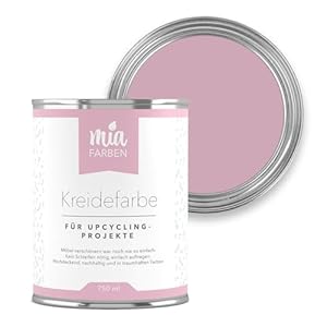 miafarben Kreidefarbe für Möbel 750ml Mias Pfingstrose