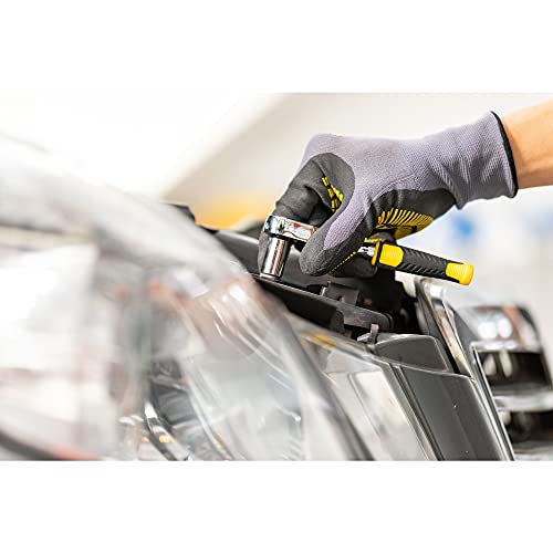 Stanley STMT82663-0 Cricchetto Attacco 1/4", Nero, Cliquet - 5