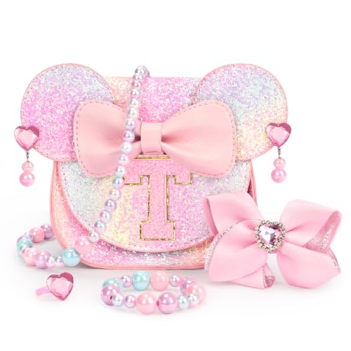 Image of mibasies Toddler Purse Gifts for Girls: 3 Year Old Girl Gifts, Girl Toys Purse Set