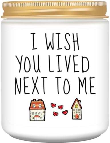 Homsolver Candle - Jar Candles, Lavender Scented, Friendship Gifts for Women