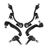 TRQ Front Steering & Suspension Kit Compatible with 2004-2005 Mercedes-Benz E320 2006-2009 E350 2004-2006 E500 2007-2009 E550