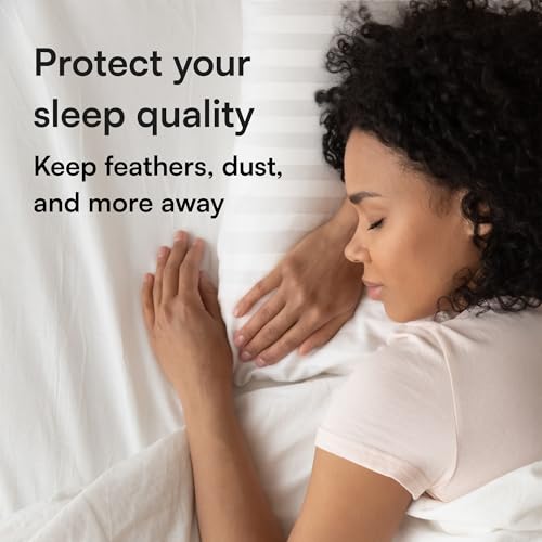 Niagara Feather Proof Pillow Protectors 4-Pack for Standard Size Pillows