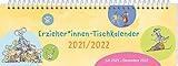  ErzieherInnen-Tischkalender 2021 / 2022: Juli 2021 - Dezember 2022 (Kalender / Planer für Kindergarten und Kita)