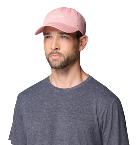 Image of Columbia Unisex Provisions Ball Cap, Lemon Wash /Mountain Landscape