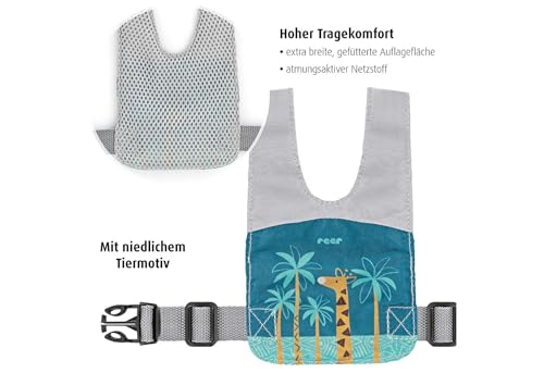 Reer Travelkid Go Sistema Di Sicurezza Per Bambini Con Briglie E Cintura - 5
