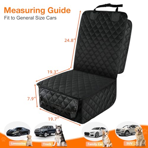 PETICON Waterproof Front Seat Car Cover, Full Protection Dog Car Seat Cover by PETICON - Used condition - Image 5