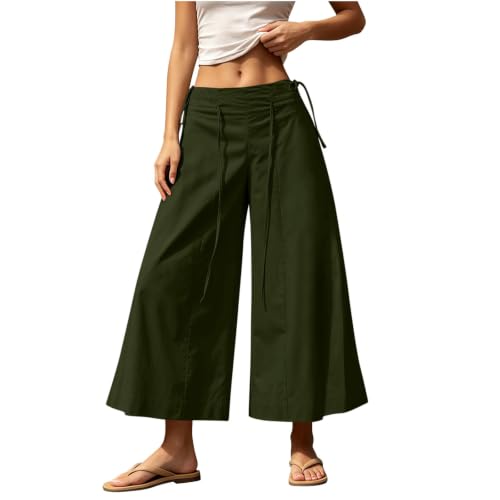 Stylish Wide Leg Pants for Women Loose High Waisted Baggy