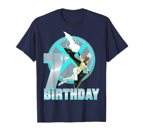 T-shirt Storm X-Men 7 ans haut anniversaire confortable Marvel