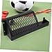 DECHOUS 2pcs Foosball Table Goal Replacement Goal Net Frame Table Soccer Ball Holder Foosball Machine Equipment for Family Indoor Games Party Playing (Black Gray)