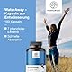 HealthyWorld® WaterAway – Kapseln zur Entwässerung - 180 pflanzliche Kapseln - 2-Monats-Vorrat - 7 pflanzliche Extrakte - Regulierung von Flüssigkeiten, Hormonen und Verdauung