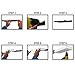 Sorbus Square Floating Shelf for Wall - 3 Small Shelves with Invisible Mounting Brackets for Living Room Decor, Bedroom, Bathroom Decor, Home & Kitchen - 9