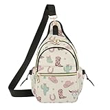 VIGTRO Cowboy Hat Cactus Boot Skull Crossbody Sling Bag...