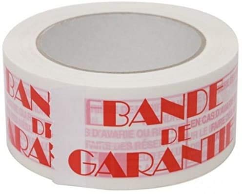 UNIVERS GRAPHIQUE 24 Rouleaux Adhésif BANDE DE GARANTIE - 48 X 100 MÈTRES- (34% de plus que les 66 mètres) ruban adhésif de haute qualité idéal pour emballage marque référence UGRADBD