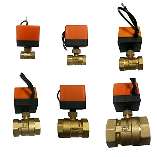 Vanne à bille électrique AC220V pour automatiser le chauffage