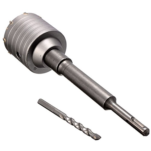 EsportsMJJ Broca De 65 mm Sierra Broca con Vástago SDS Plus para Muro De Hormigón De Piedra Cemento
