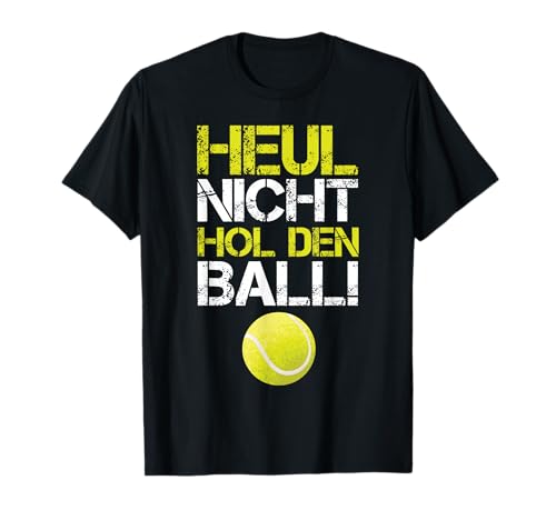 Lustiges Tennisspieler Tennis Tennisball T-Shirt