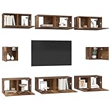 【Polyvalence d'utilisation】Super pour les salons urbains, les espaces familiaux ou les bureaux, ce meuble TV allie style et praticité. Son espace de rangement est idéal pour vos gadgets ou vos objets de déco.