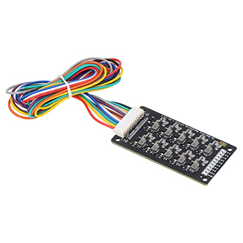 Ecualizador activo de batería para sistemas Li Ion NCM y LiFePO4 8s y 11s - Placa balanceadora con corriente de balance 0-1.2A y precisión de voltaje 30mV con cable de conexión miniatura 7