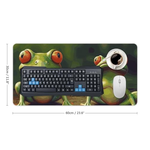 Alfombrilla de Escritorio Grande Frog Desk Pad Antideslizante miniatura 2