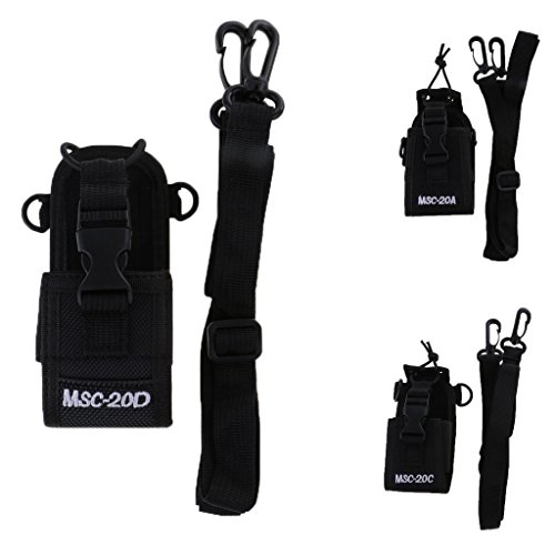 Image of Protective Nylon Walkie Talkie Cover Case for Baofeng UV-5R 888S Kenwood