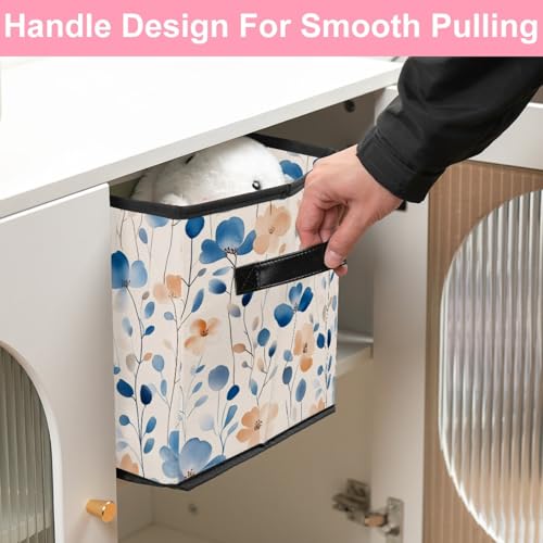 Panier de rangement pliable pour optimiser les placards du dressing