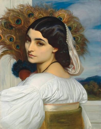 Tableaux sur toile Pavosnie par Frederic Leighton - Toile moderne murale 60x90cm