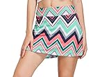 Cityoung Women's Tennis Skirt Pleated Athletic Skort with 3 Pockets for Golf Running Workout Sports...