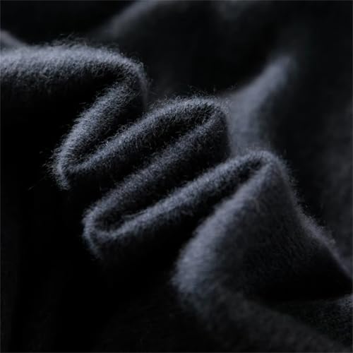 Men Merino Wool Pullover Half High Collar Knitted Sweater Warm Solid Color Business Casual Tops3