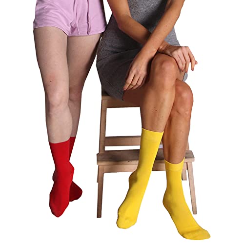 Image of Mysocks Unisex Extra Fine Combed Cotton Crew Socks |5 Pairs Set | Seamless Toe | Make Your Steps Enjoyable