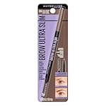 Maybelline Express Brow Ultra Slim Eyebrow Makeup, Brow Pencil with Precision Tip and Spoolie for Defined Eyebrows, Soft Brown, 1 Count (Packaging May Vary)
