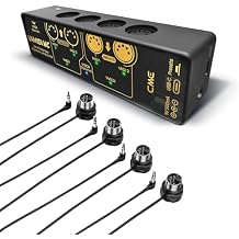 CME U4MIDI WC + 4-Pack 1-FT TRS MIDI Cables - Hybrid MIDI Interface with Router, Mapper & Filter + 4-Pack 1-FT TRS 3.5 1/8" Type A MIDI Cables for compact spaces