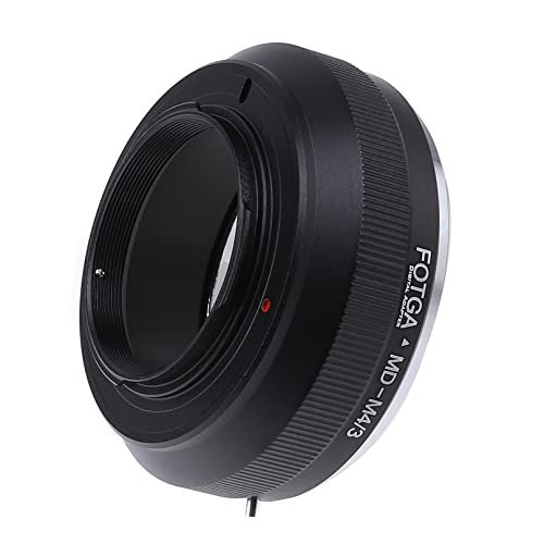 Hersmay MD-M4/3 Objektivadapter für Minolta MD MC Objektiv an Micro Four Thirds MFT M4/3 Adapter für GF5 GF6 GX1 GX7 GH2 GH3 GH5 GH5S GH6 Für Olympus E-M1 EP3 EP5 EPM2 OM-D EM5 EPL3 EPL5