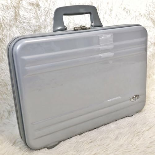 未使用ゼロハリバートン アタシュケース 通勤バッグ グレー系 メンズ