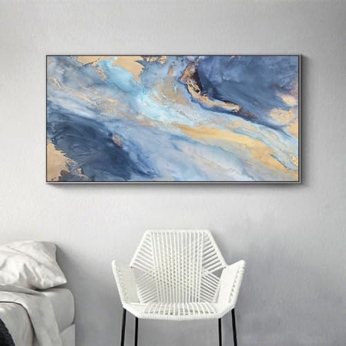 Peinture à l'huile peinte à la main pour habiller un grand mur vide sans éclat