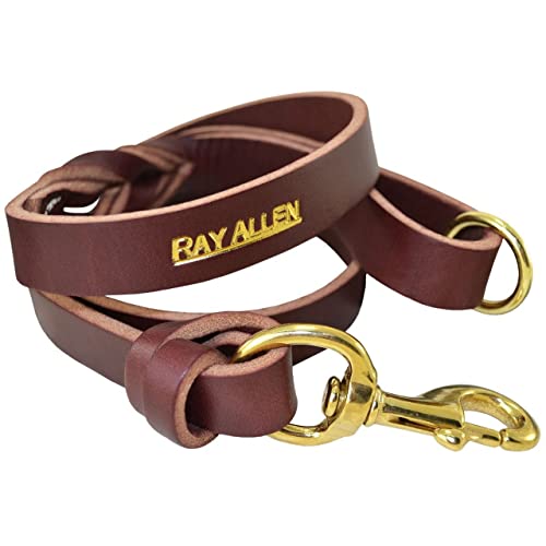 Ray Allen Latigo Leather Classic Braided Agitation Waist Lead (36